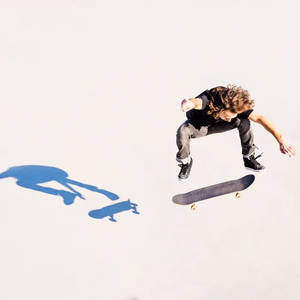 Fondo de pantalla sombra estética de skater — Estética skater boy Fondos de pantalla