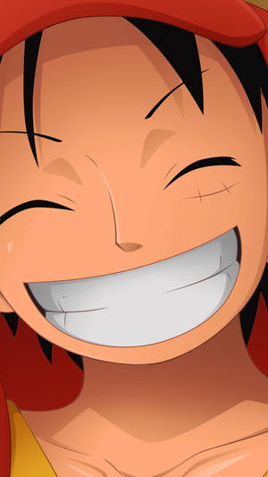 Sonrisa de Luffy en Primer Plano — Luffy Fondos de pantalla