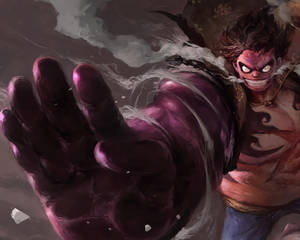 Fondo de pantalla de Sonrisa Retorcida de Luffy Gear 4 — Luffy gear 4 Fondos de pantalla