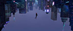 Fondo de pantalla de Spiderman cayendo. — 2560x1080 Fondos de pantalla