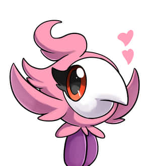 Spritzee adorable con corazones — Pokemon Fondos de pantalla
