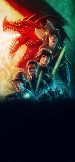 Stranger Things Dungeon And Dragons — Redmi Note 17 Fondos de pantalla