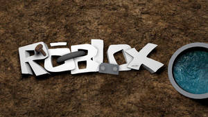 Increíble fondo de pantalla tipo póster 3D del juego Roblox.