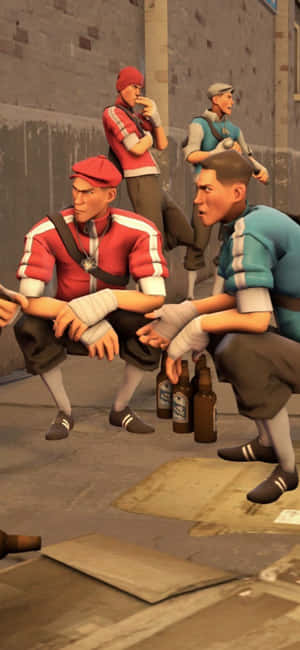 Fondo de Team Fortress 2 para iPhone XS — Galaxia A37 Fondos de pantalla