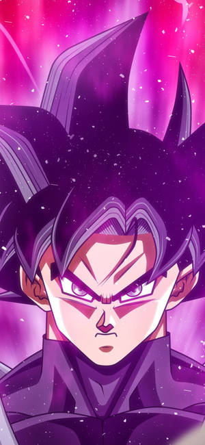 Super Saiyan Goku Black iPhone Art — iPhone 15 Fondos de pantalla