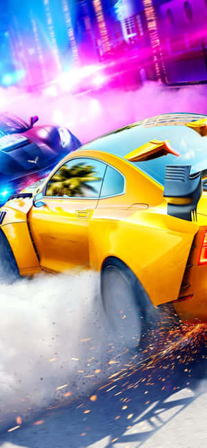 Iphone Xs Need For Speed Heat Background — Honor Play Fondos de pantalla