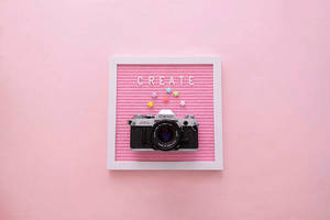 Tablero de letras estético rosa pastel — Estética rosa pastel Fondos de pantalla