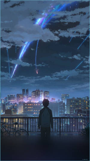 Flares YourName Anime fondos de pantalla Android ...anupghosal — Anime hermoso Fondos de pantalla