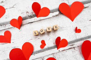 Te Amo Mucho Corazones Blanco