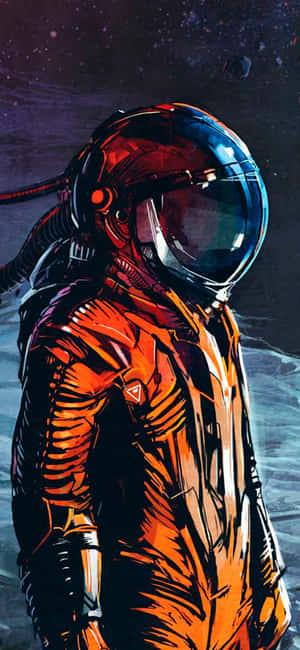 Astronauta Iphone — iPhone 15 Plus Fondos de pantalla