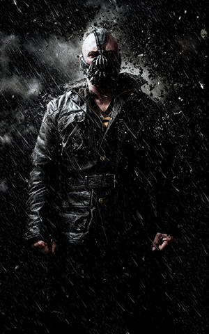 Fondo de pantalla de Teaser de Bane de The Dark Knight. — Galaxy Tab S9 Ultra Fondos de pantalla
