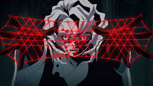 Fondo de pantalla de telaraña de Rui Demon Slayer