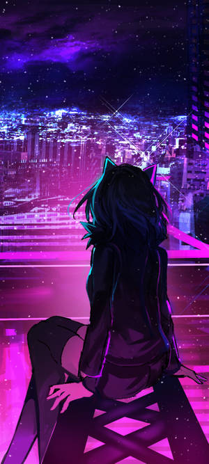 Teléfono Anime Ciudad — Anime para celular Fondos de pantalla