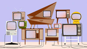 Televisores Vintage Retro Estéticos