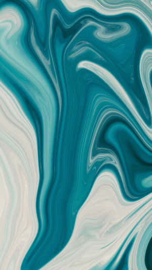 Mármol Verde Azulado — Abstracto para iPhone Fondos de pantalla