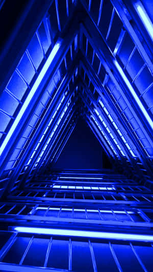 Fondo azul neón — Azul neón Fondos de pantalla