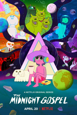 Fondo de pantalla del póster promocional de Netflix The Midnight Gospel