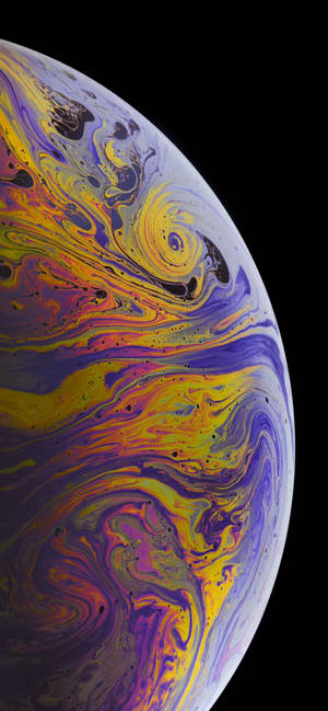 Fondo de pantalla Tierra Amatista para iPhone Xs