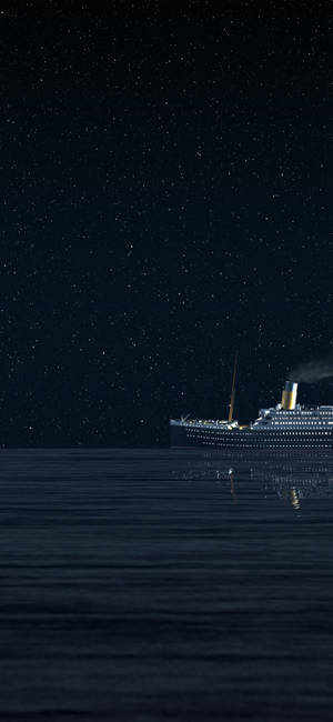 Fondo de pantalla Titanic noche estrellada — iPhone 14 Plus Fondos de pantalla
