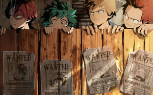 Fondo de pantalla de Todoroki tierno con amigos — Chica anime linda Fondos de pantalla