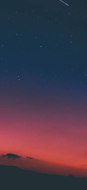 1125x2436 Fondo de pantalla iPhone X cielo nocturno atardecer rosa naturaleza. iPhone X — iPhone X Fondos de pantalla