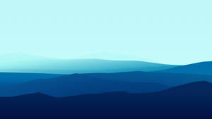 Fondo de pantalla minimalista de tonos azules