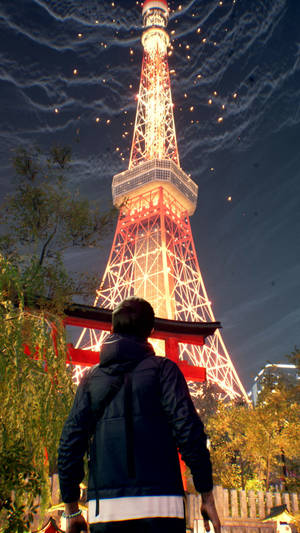 Fondo de pantalla de la Torre de Tokio de Ghostwire