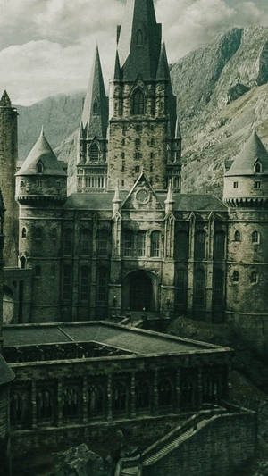 Estética de torres prominentes de Hogwarts HP — Harry potter estético Fondos de pantalla