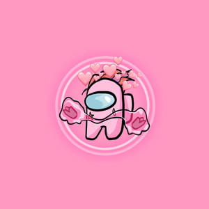 Fondo de pantalla de tripulación rosa estética de Among Us — Rosa aesthetic GIF Fondos de pantalla