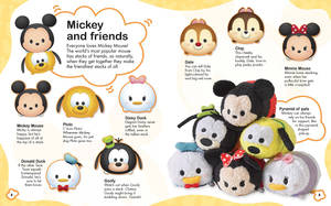 Fondo de pantalla Tsum Tsum Mickey y sus Amigos — Desaturado Fondos de pantalla