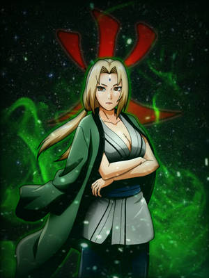 Tsunade Cruzando los Brazos — Naruto shippuden GIF Fondos de pantalla