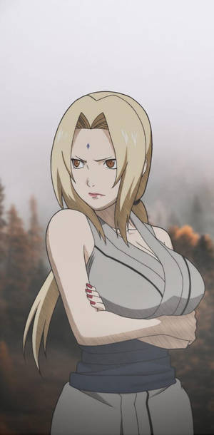 Tsunade Frunciendo el Ceño — Naruto shippuden GIF Fondos de pantalla