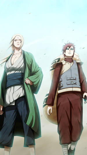Tsunade y Gaara — Naruto shippuden GIF Fondos de pantalla