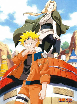 Tsunade y Naruto Sonriendo — Naruto shippuden GIF Fondos de pantalla