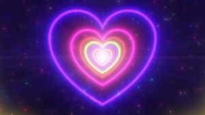 Corazón Neón — Estética neón Fondos de pantalla
