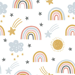 Fondo de Arcoíris Pastel — Arcoíris pastel Fondos de pantalla