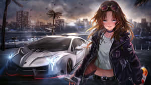 Fondo de auto anime — Anime coche Fondos de pantalla