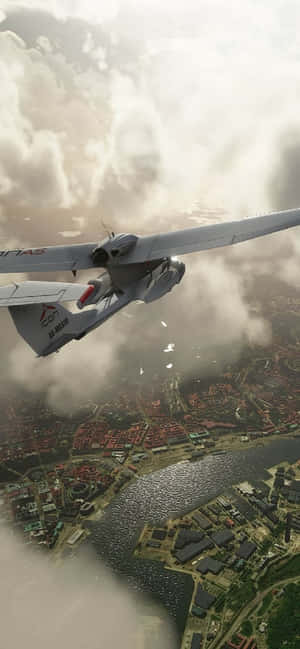 Fondo Android Microsoft Flight Simulator — Realme 15T Fondos de pantalla