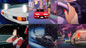 Fondo de anime con coche — Anime hermoso Fondos de pantalla