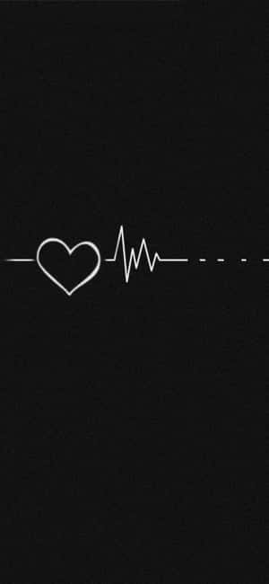 fondo de Corazón Negro — Infinix GT Fondos de pantalla