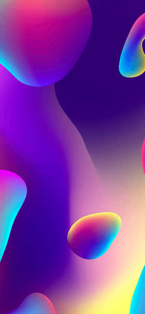 Fondo de lámpara de lava — Vivo X500 Pro Fondos de pantalla