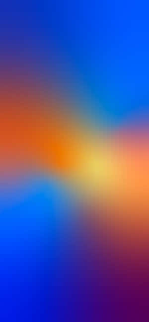Fondo Azul Y Naranja — iPhone 16 Pro Max Fondos de pantalla