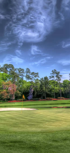 Fondo de campo de golf para Iphone X — Nubia Focus 2 Fondos de pantalla