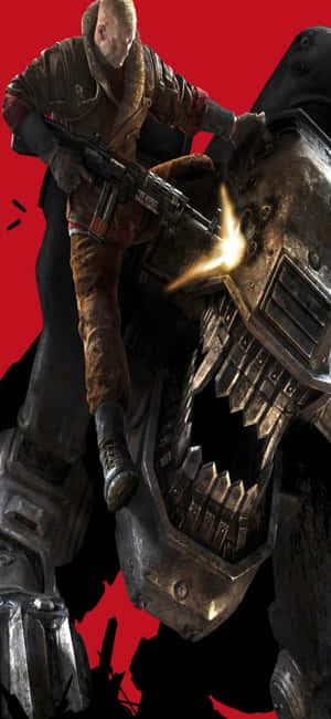 Fondo de Wolfenstein II para iPhone Xs — Galaxia A18 Fondos de pantalla