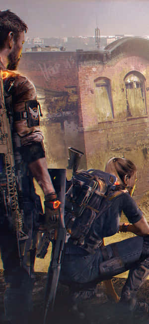 Iphone Xs Max The Division Background — Galaxia M Fondos de pantalla