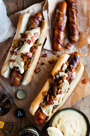 Imágenes de hot dogs — Hot Dog Fondos de pantalla
