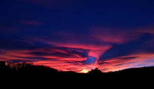 Vista previa del wallpaper cielo, atardecer, nubes