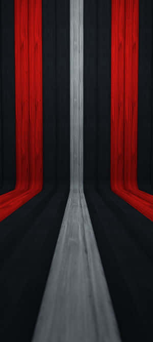 Abstracto rojo blanco y negro — Nubia A77 Fondos de pantalla