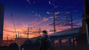 Imágenes de Anime City — Ciudad anime Fondos de pantalla