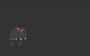 Fondo de pantalla minimalista de pájaros enamorados negros